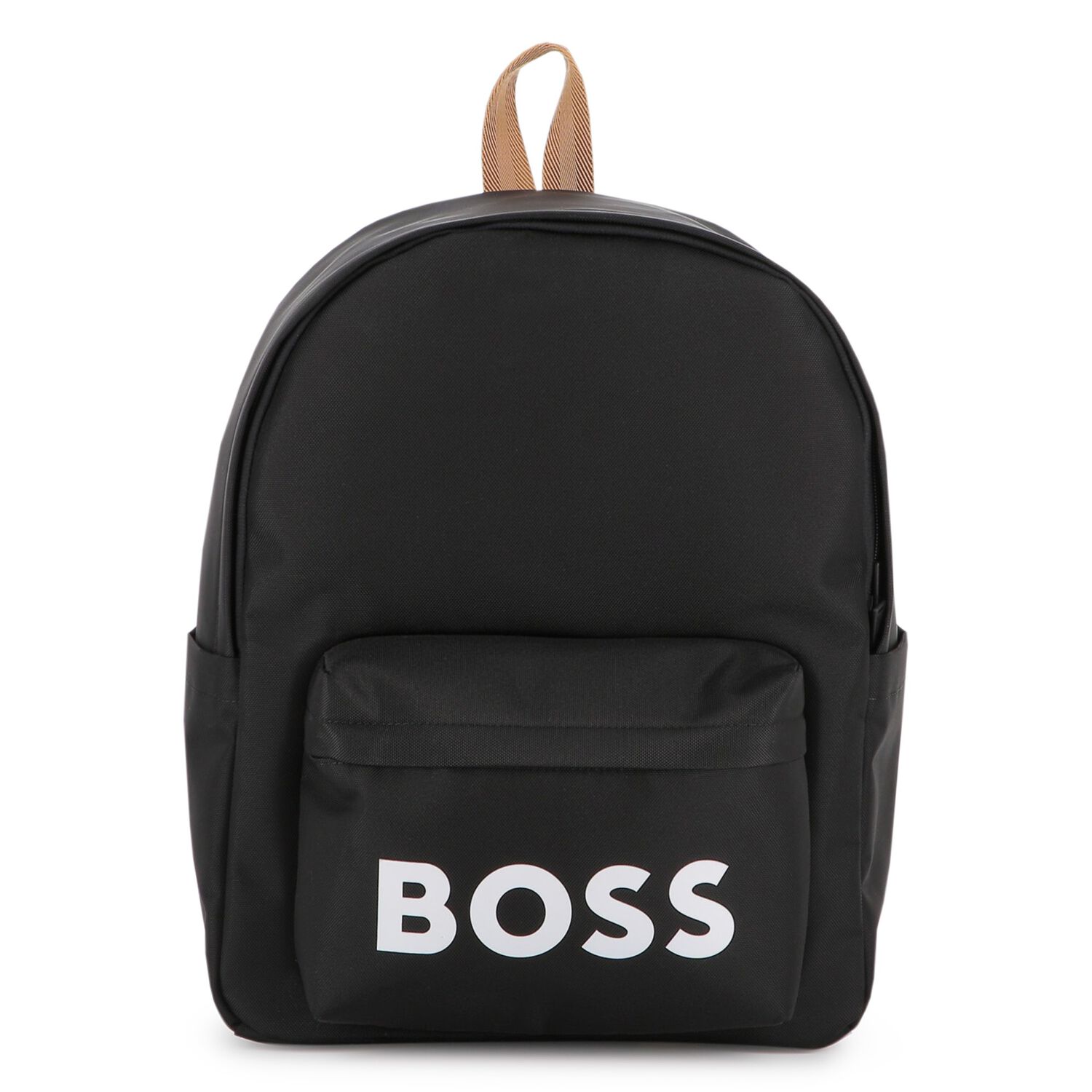 Boys Black Logo Backpack, 1, hi-res image number null