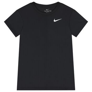 Boys Black Logo T-Shirt