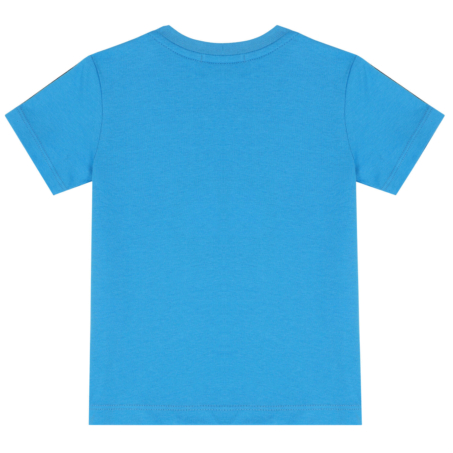 Younger Boys Blue Logo T-Shirt, 2, hi-res
