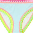 Girls Light Blue Embroidered Bikini, 1, hi-res