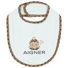 Baby Boys Blue Logo Teddy Bear Gift Set, 1, hi-res