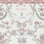 Ivory & Pink Toile de Jouy Swaddle Carré Blanket, 1, hi-res