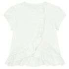 Baby Girls Yellow & White Shorts Set (4 Piece), 1, hi-res