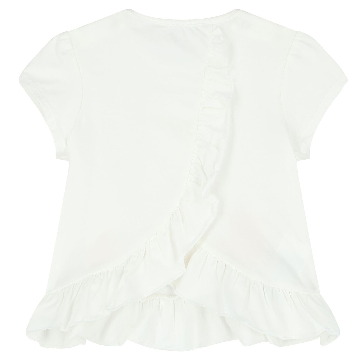 Baby Girls Yellow & White Shorts Set (4 Piece), 1, hi-res