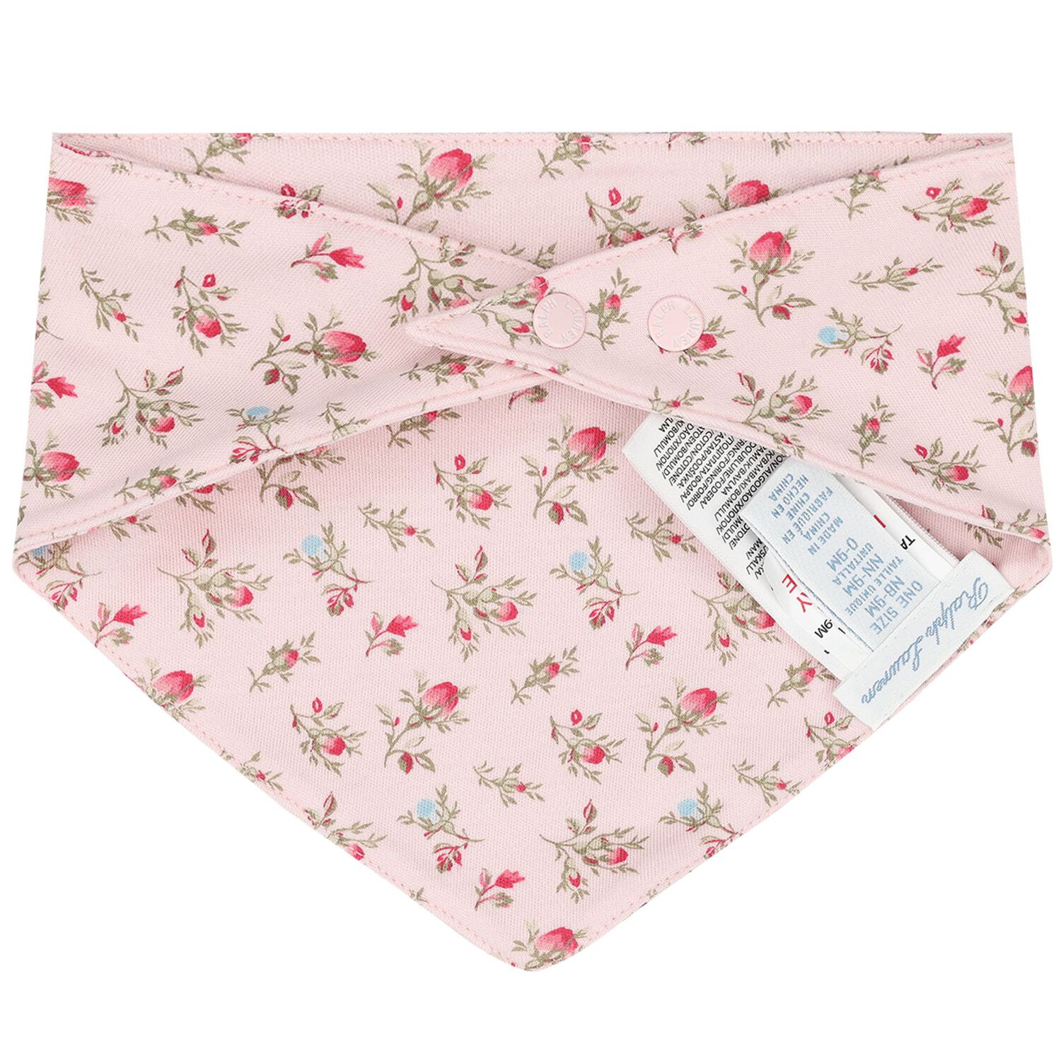 Baby Girls Pink Floral Babygrow Gift Set, 1, hi-res