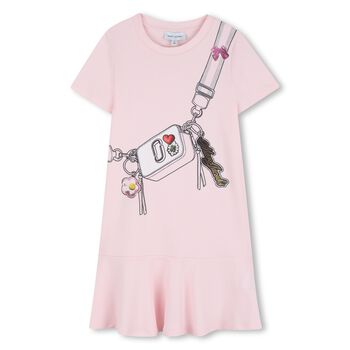 Girls Pink Bag Dress