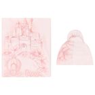 Baby Girls Pink Castle Blanket Set, 1, hi-res