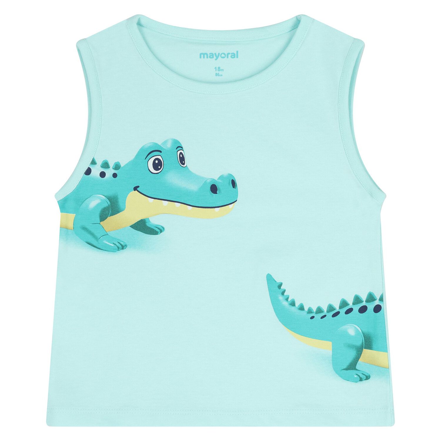 Younger Boys Green & White Shorts Set, 1, hi-res