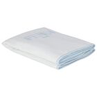 Baby Boys Ivory & Blue Logo Blanket, 2, hi-res