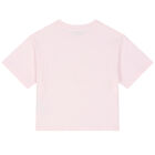 Girls Pink Logo T-Shirt, 1, hi-res