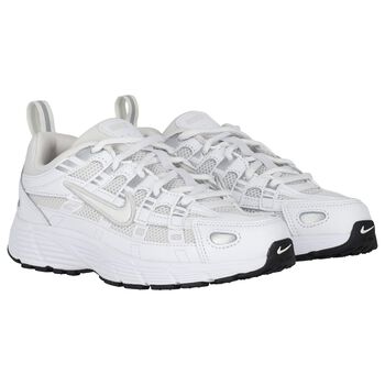 White & Grey P-6000 Trainers