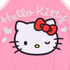 Girls Pink Hello Kitty Swimsuit, 1, hi-res