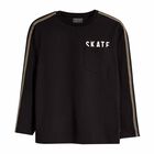 Boys Black Top, 1, hi-res