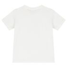 Boys White & Green Dog Shorts Set, 1, hi-res