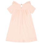 Girls Pink Logo Dress, 1, hi-res