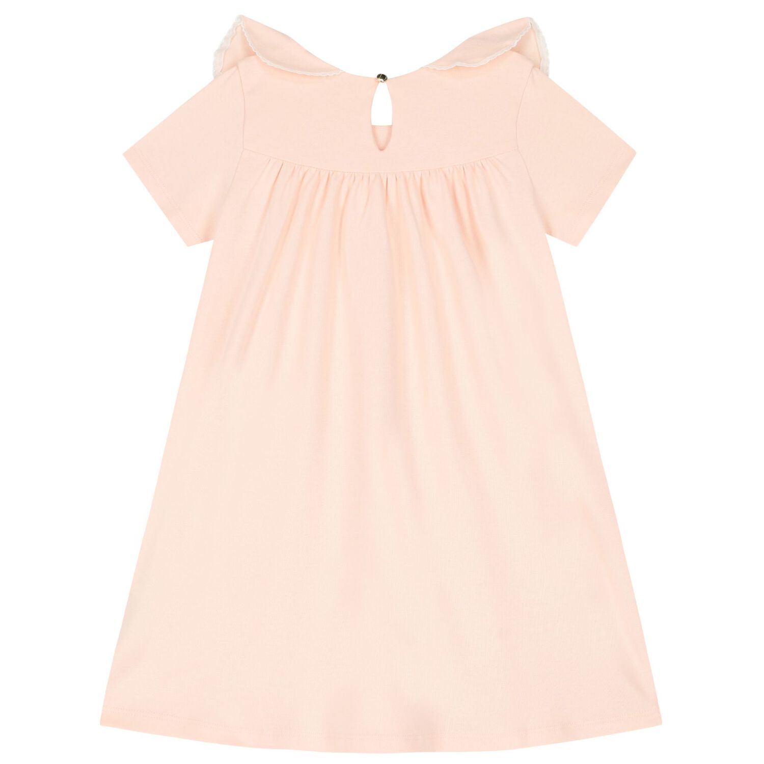 Girls Pink Logo Dress, 1, hi-res