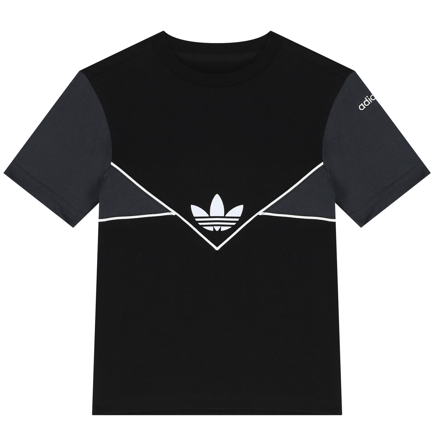 Black Logo Shorts Set, 1, hi-res