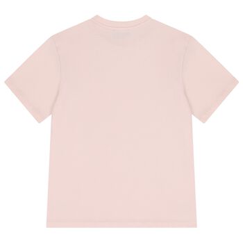 Girls Pink Logo T-Shirt