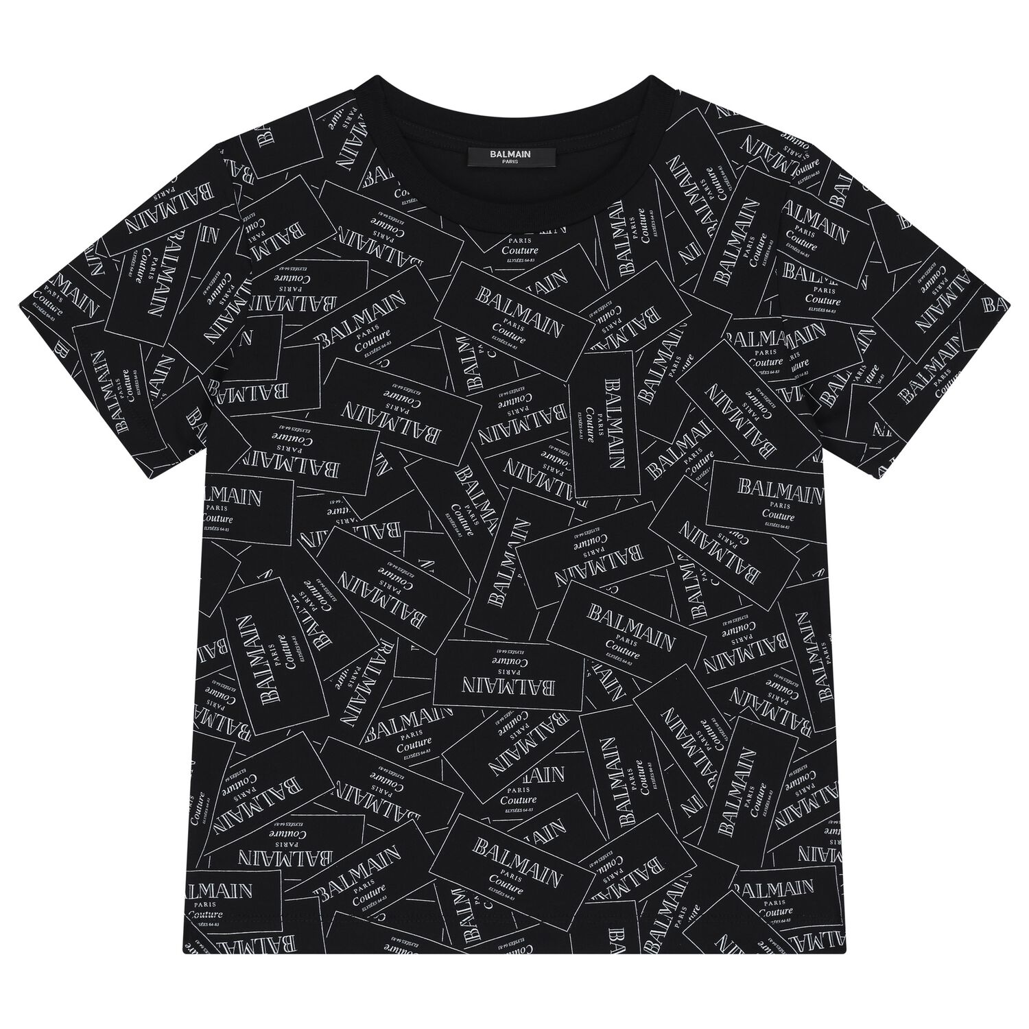 Black & White Logo T-Shirt, 1, hi-res