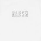 Girls White Logo Tulle T-Shirt, 1, hi-res