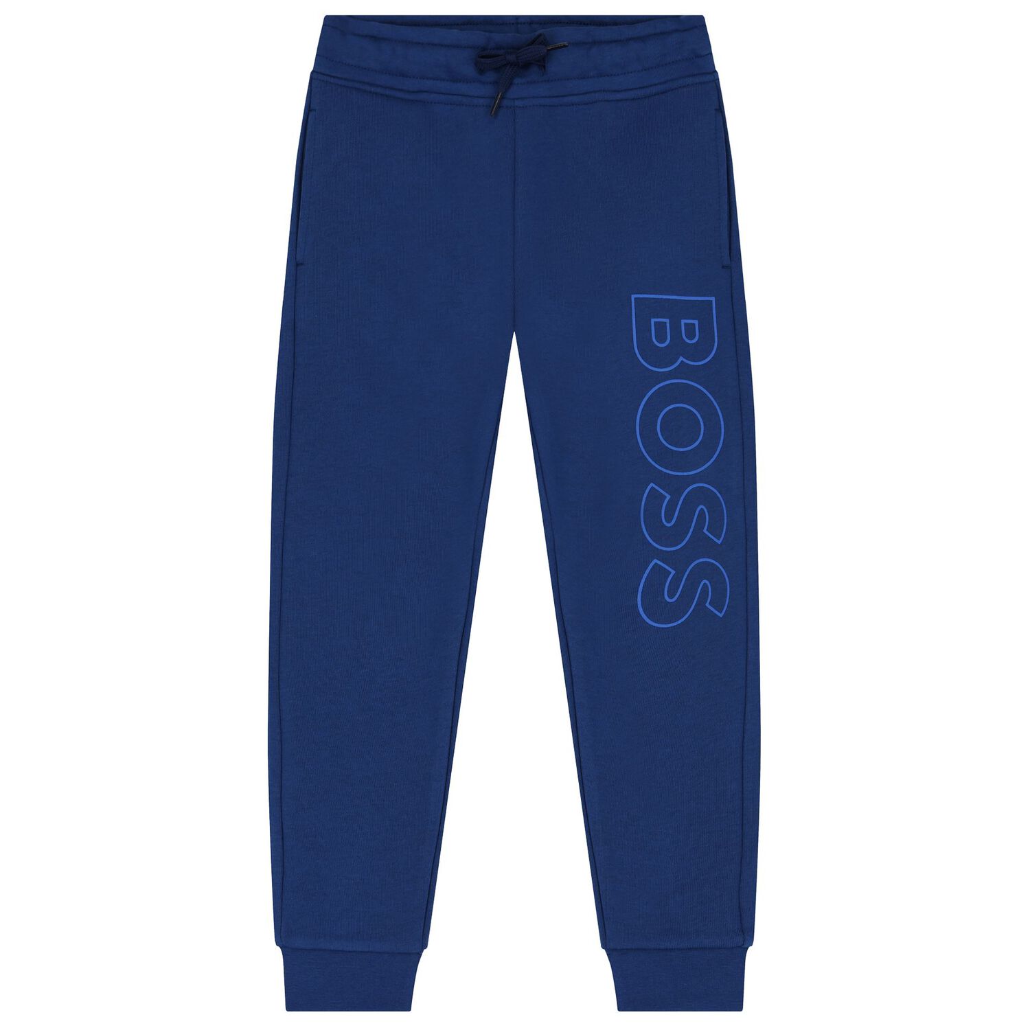 Boys Blue Logo Tracksuit, 1, hi-res