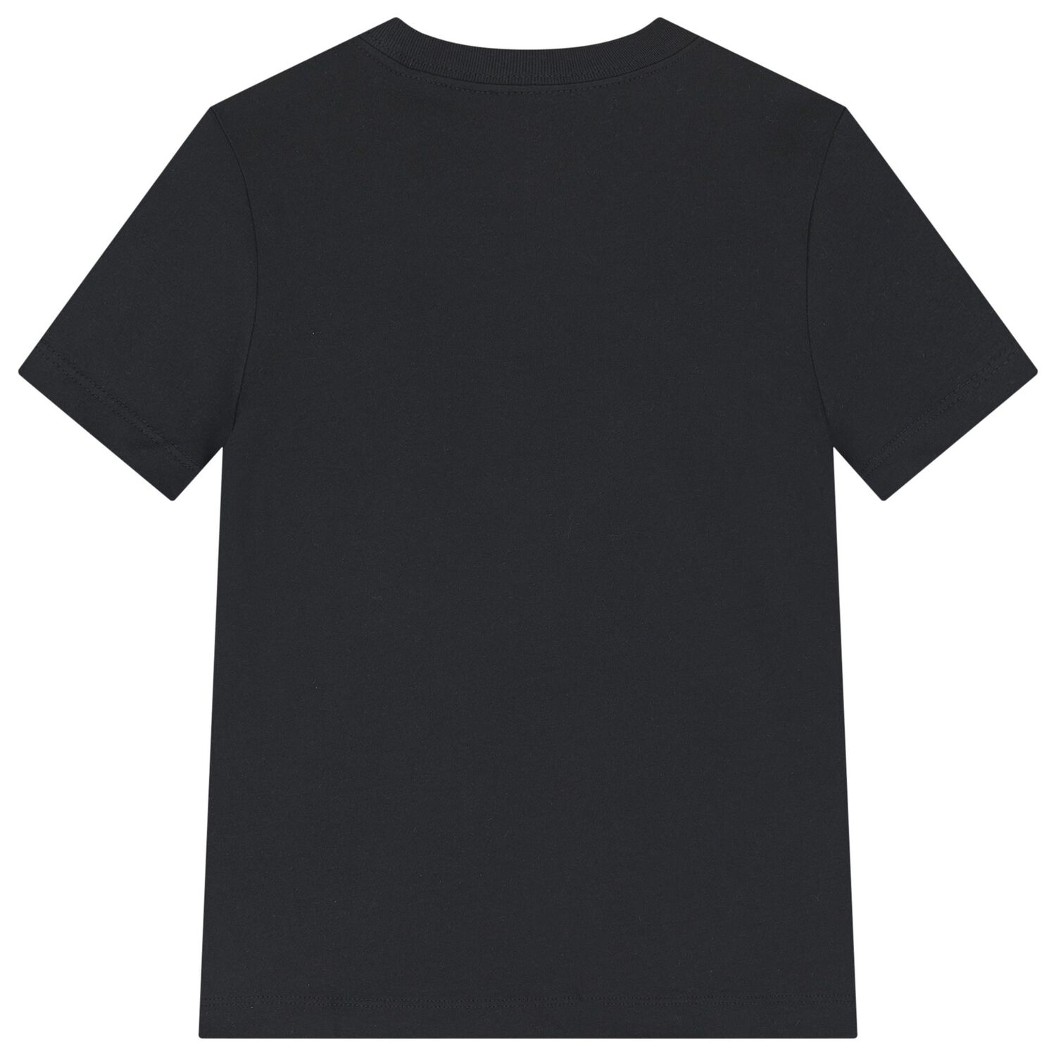 Boys Black Logo T-Shirt, 1, hi-res