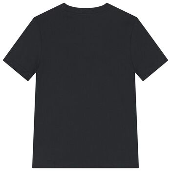 Boys Black Logo T-Shirt