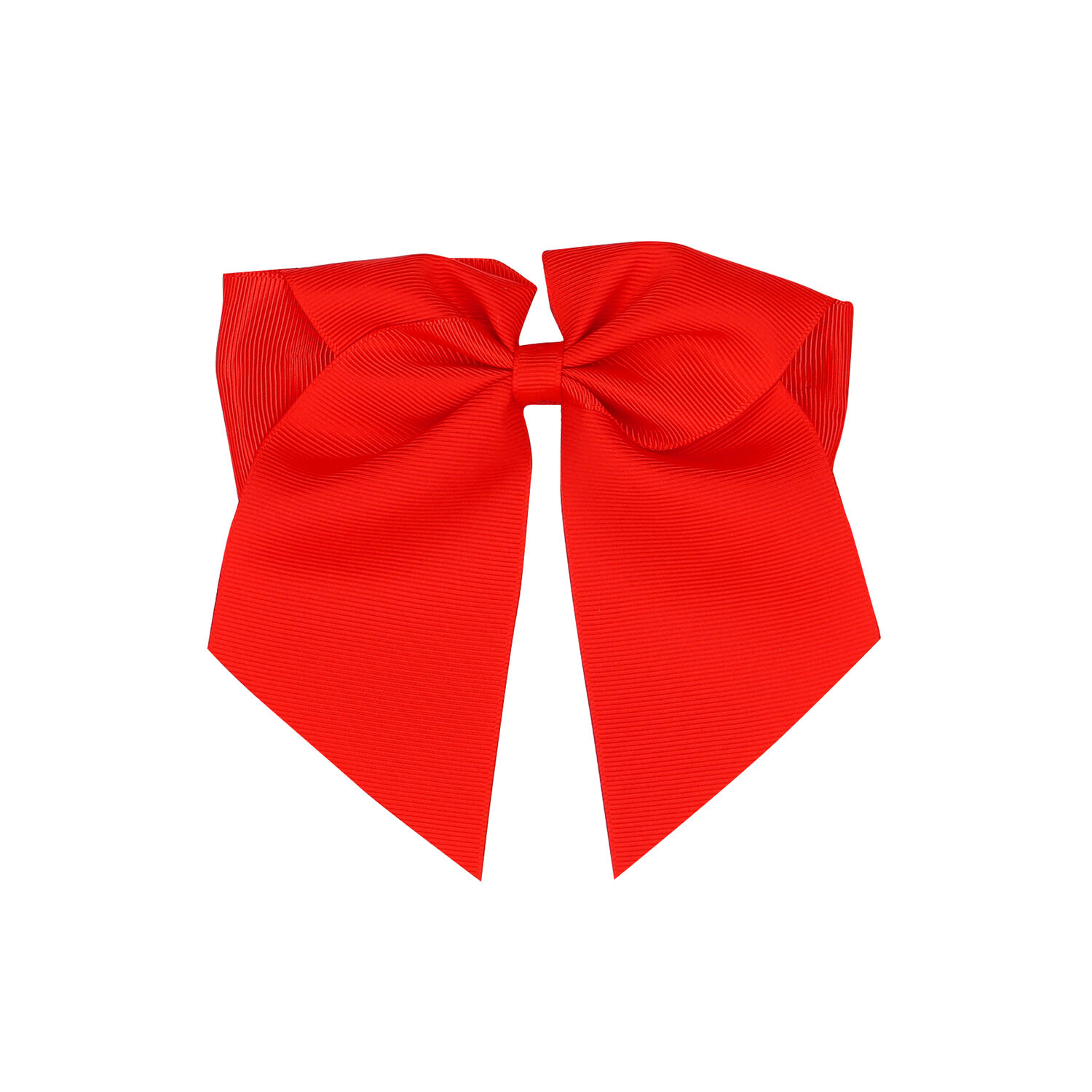 Girls Red Bow Hair Clip, 5, hi-res