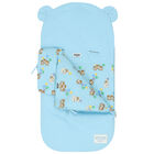 Blue Teddy Bear Logo Baby Nest, 1, hi-res