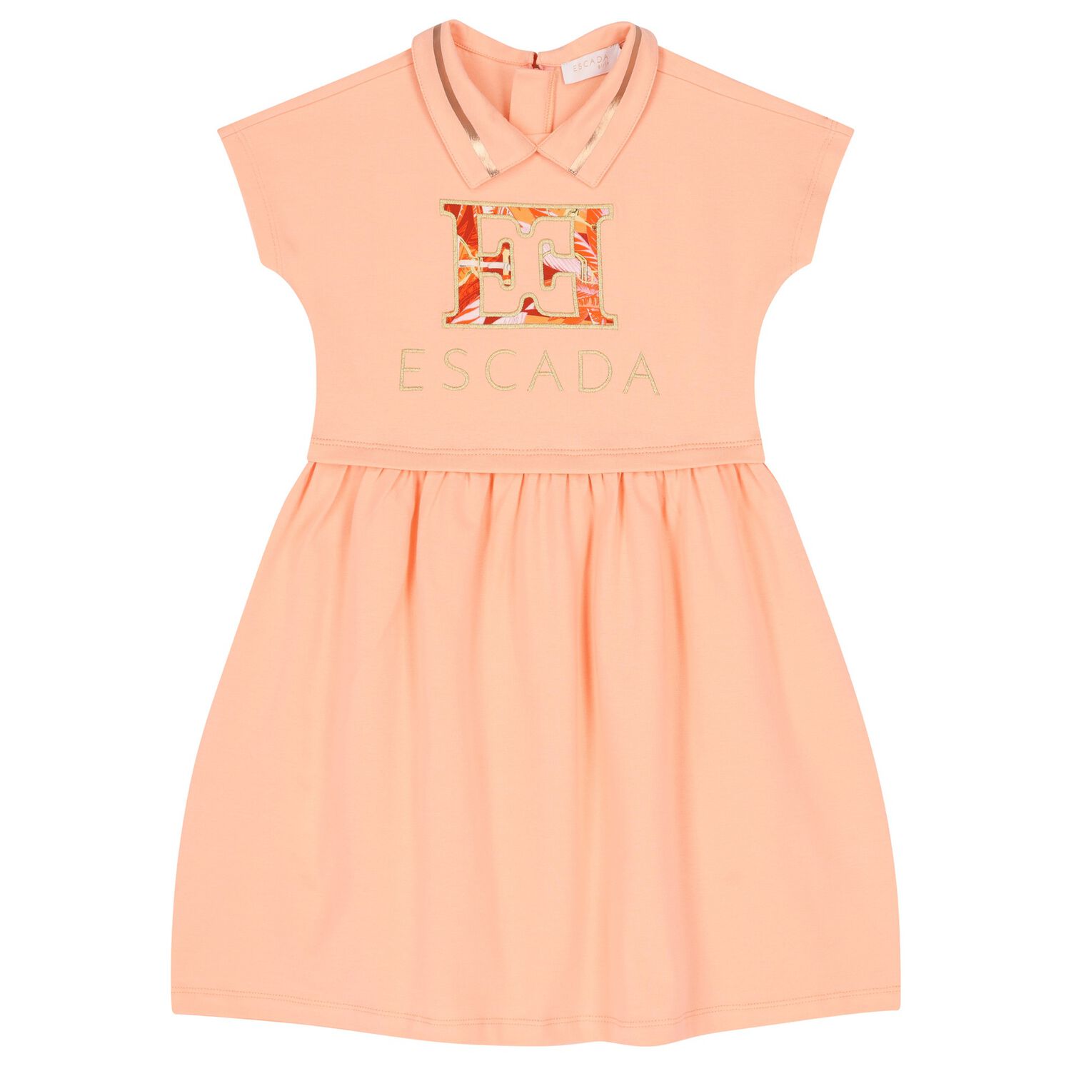 Girls Pink Logo Dress, 2, hi-res image number null