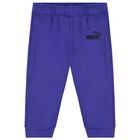 Younger Boys Blue & White Logo Tracksuit, 1, hi-res