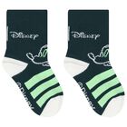 Ivory, Navy Blue & Green Disney Logo Socks ( 3-Pack ), 1, hi-res