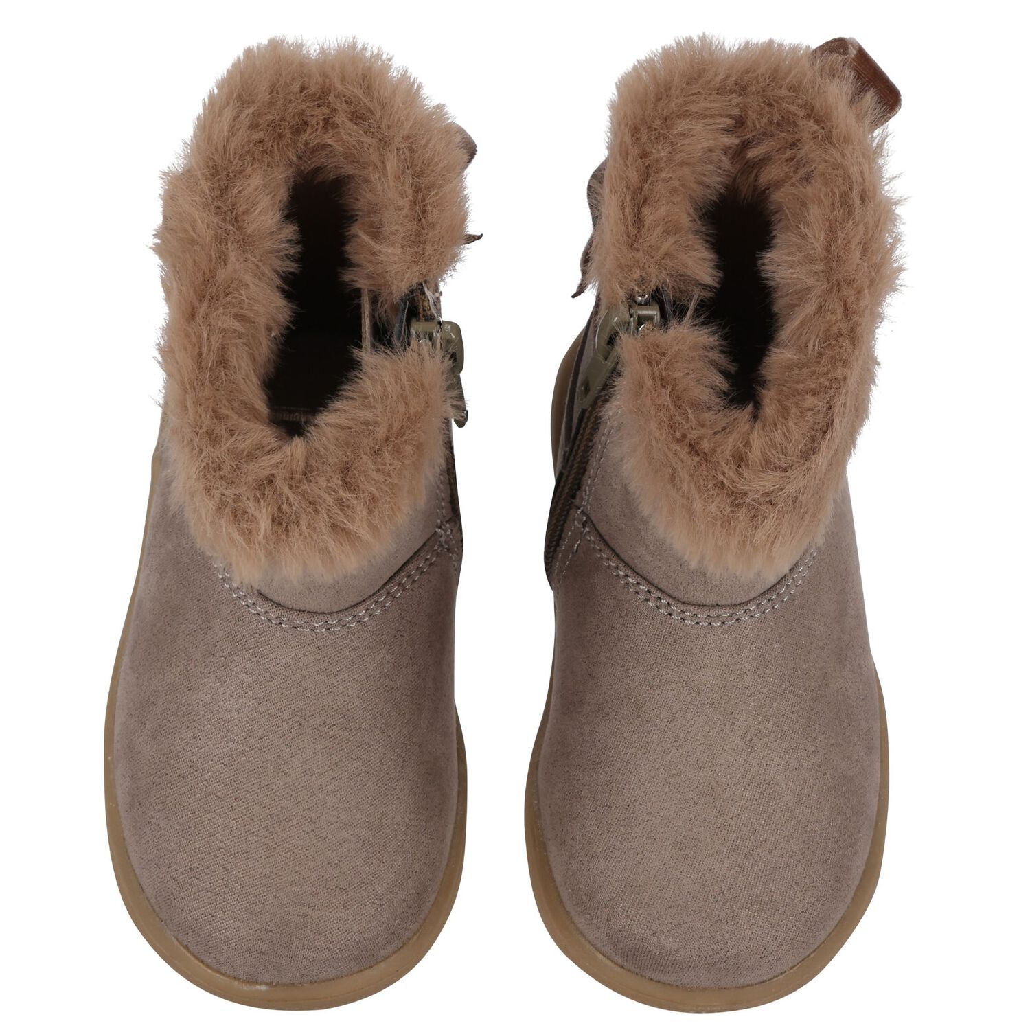 Younger Beige Suede Boots, 1, hi-res
