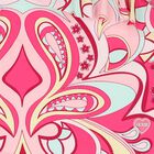 Girls Abstract Print Swimsuit, 1, hi-res