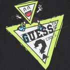 Boys Black Logo T-Shirt, 1, hi-res
