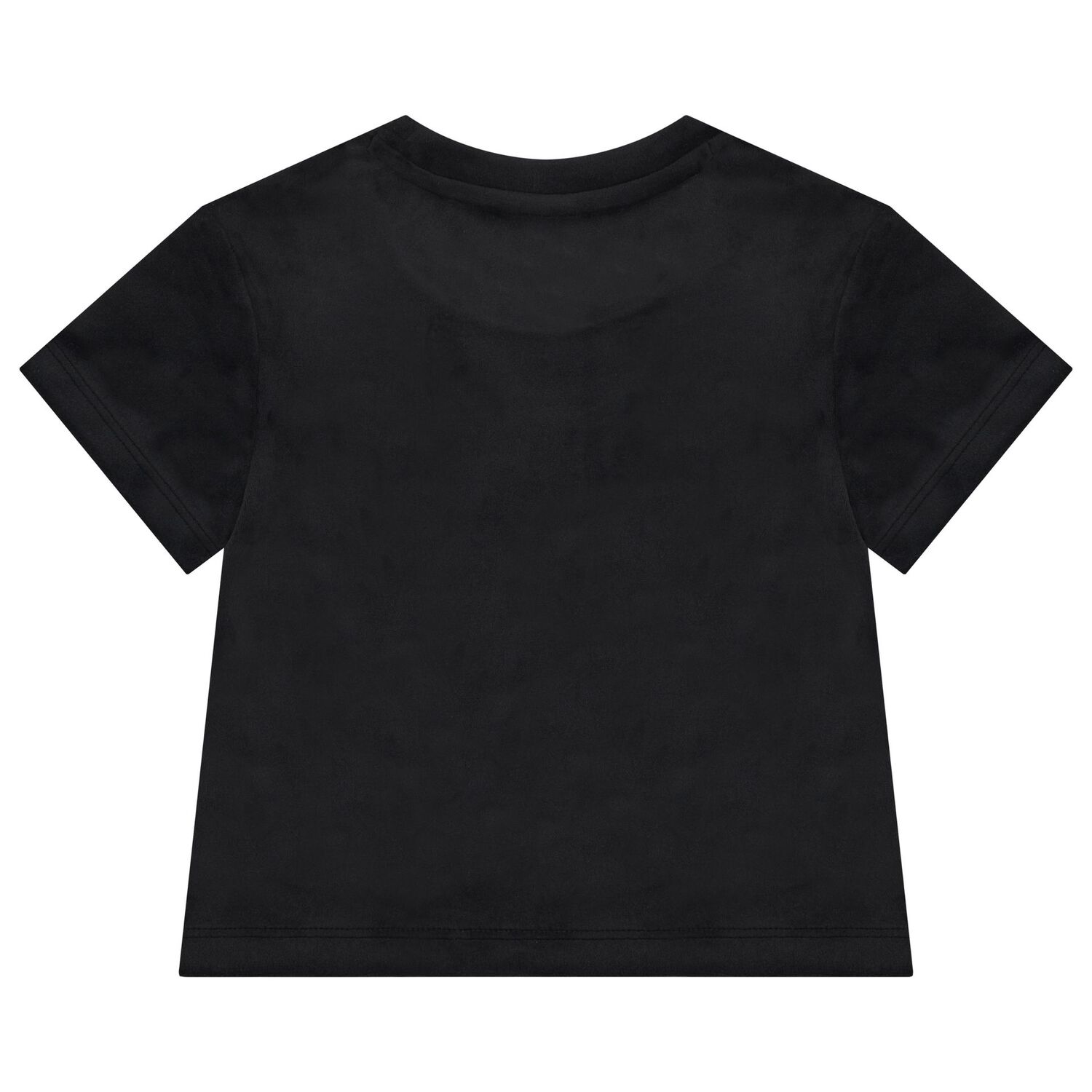 Girls Black Logo T-Shirt, 1, hi-res image number null