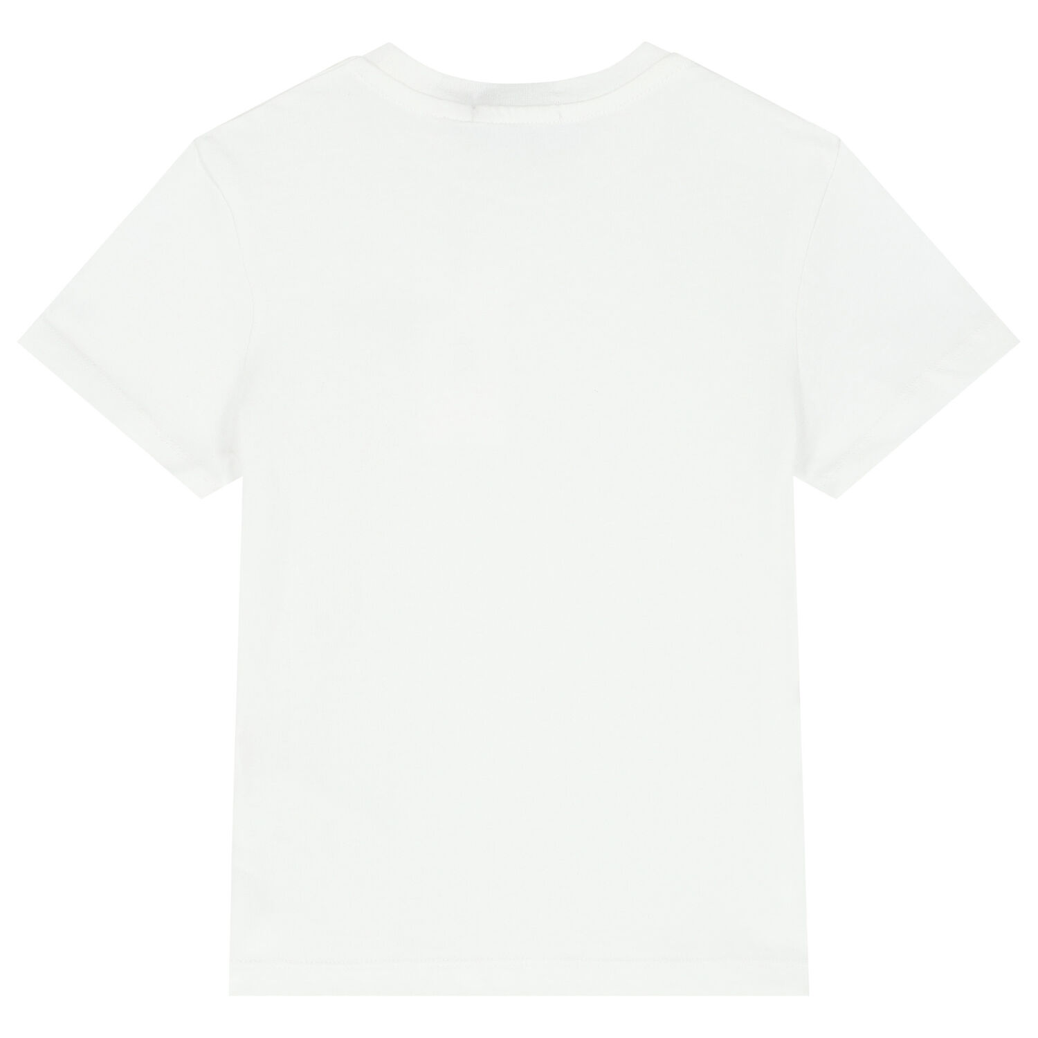 Boys White Logo T-Shirt, 9, hi-res image number null