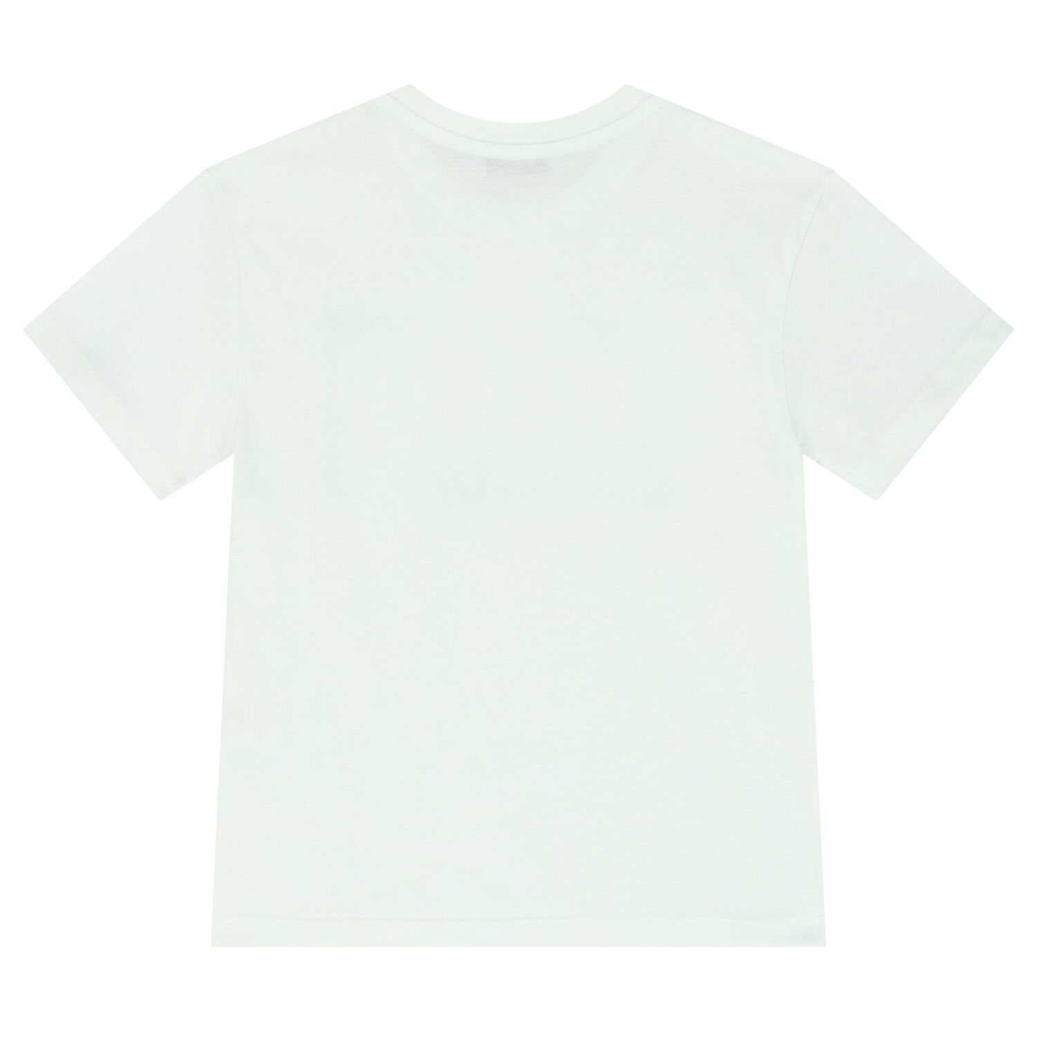 Boys White Logo T-Shirt, 2, hi-res