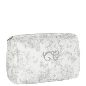 Baby Ivory & Grey Wash Bag
