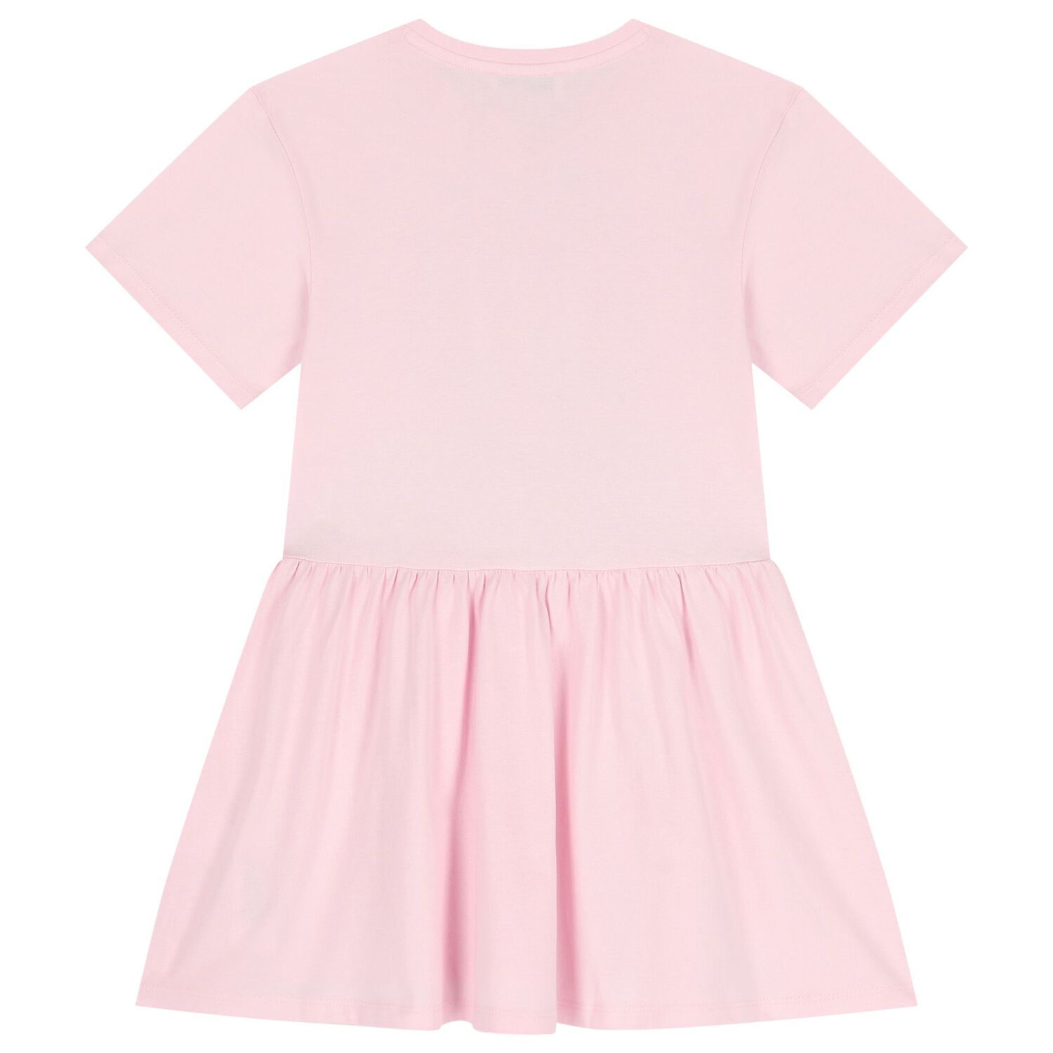 Girls Pink Boke Flower Dress, 1, hi-res