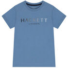 Boys Blue Logo T-Shirt, 2, hi-res