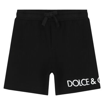 Black & White Logo Shorts