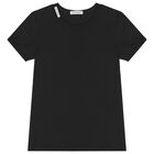 Boys Black Logo T-Shirts ( 2 Pack ) , 1, hi-res