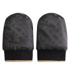 Baby Boys Black Logo Snowsuit, 1, hi-res