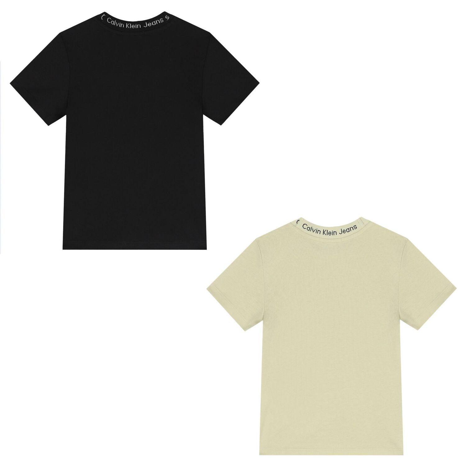 Boys Black & Beige Logo T-Shirts ( 2-Pack ), 3, hi-res