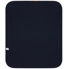 Navy Blue & Gold Logo Baby Blanket, 1, hi-res