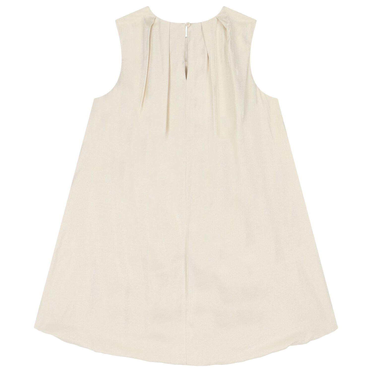 Girls Gold Logo Dress, 1, hi-res