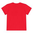 Younger Red Teddy Bear Logo T-Shirt, 5, hi-res