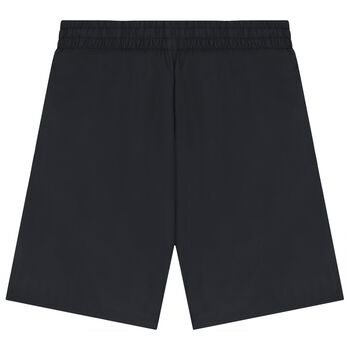 Boys Black Logo Shorts