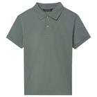 Boys Blue Polo Shirt, 3, hi-res